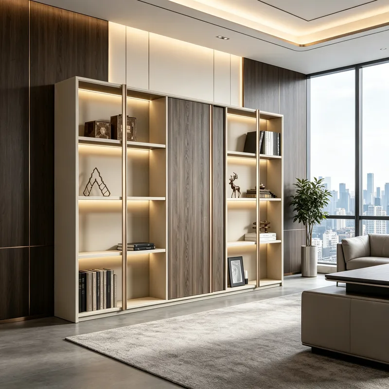 Creative Steel-Frame Luxury Executive Desk, Fashionable L-Shaped Boss Desk, High-End Office Desk Set